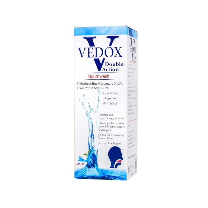 Vedox Double Action Mouthwash